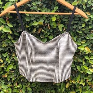 Kimchi Blue Cropped Bustier Adjustable Straps